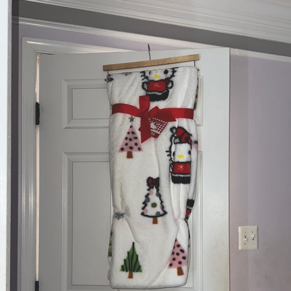 Hello kitty Christmas Blanket